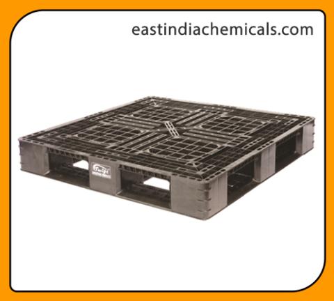 4 Way Entry Non Reversible Rackable Plastic Pallet