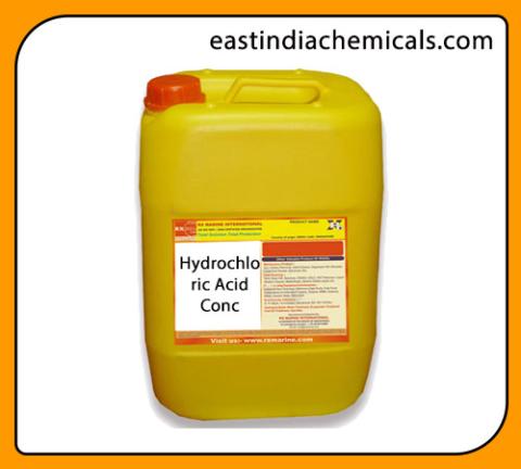 Hydrochloric Acid Conc Pure and Colourless