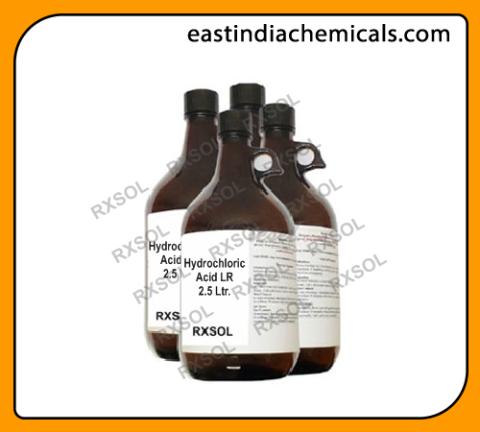 Hydrochloric Acid  LR 2.5 Pkg