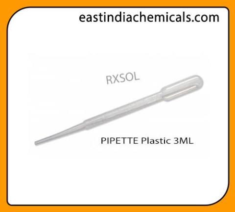 PIPETTE Plastic 3ML (20 Pcs Pkt)
