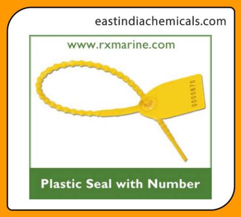 Plastic Seal with Number