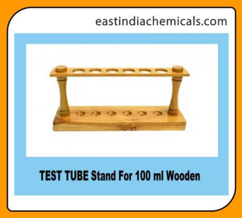 TEST TUBE Stand For100 ml Wooden