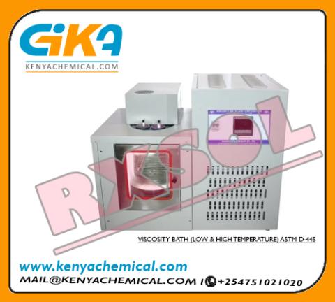 VISCOSITY BATH LOW AND HIGH TEMPERATURE ASTM D 445
