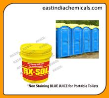 Non Staining BLUE JUICE for Portable Toilets