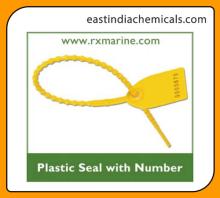 Plastic Seal with Number