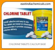 Chlorine Tablets Calcium Base